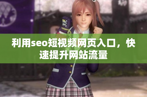 利用seo短视频网页入口，快速提升网站流量