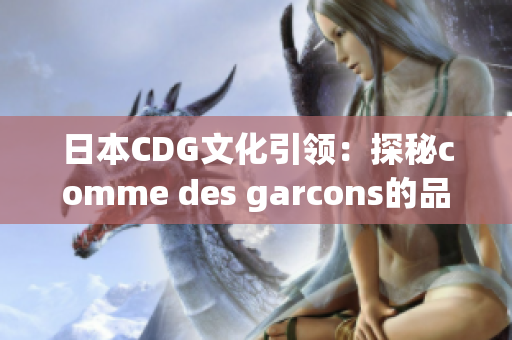 日本CDG文化引领：探秘comme des garcons的品牌精神