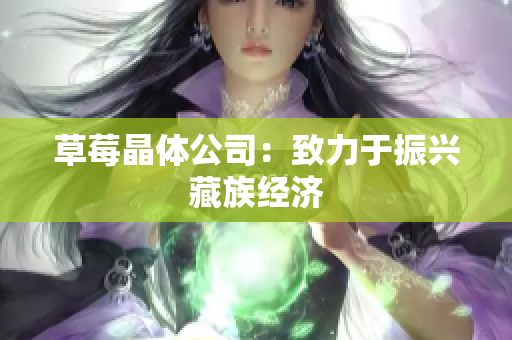 草莓晶体公司：致力于振兴藏族经济