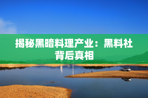 揭秘黑暗料理产业：黑料社背后真相