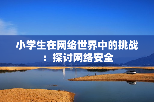 小学生在网络世界中的挑战：探讨网络安全