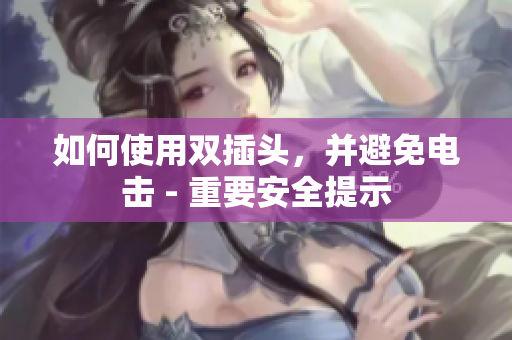如何使用双插头，并避免电击 - 重要安全提示