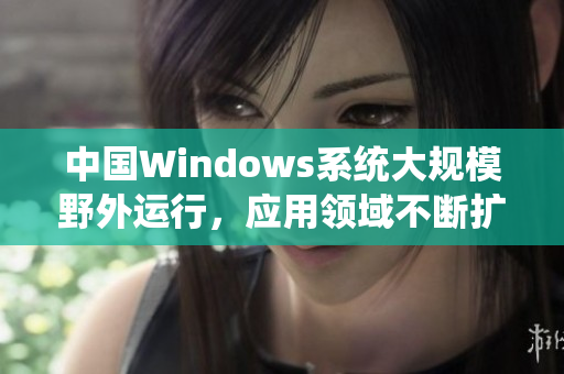 中国Windows系统大规模野外运行，应用领域不断扩展