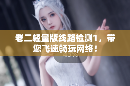 老二轻量版线路检测1，带您飞速畅玩网络！