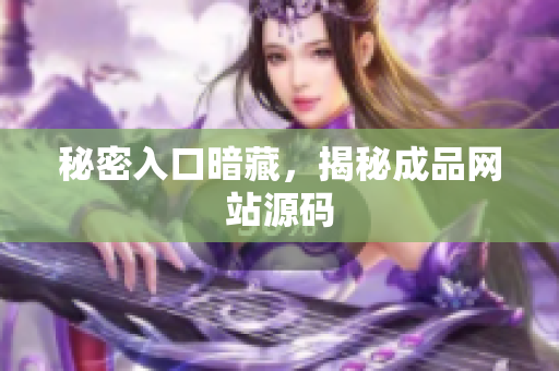 秘密入口暗藏，揭秘成品网站源码