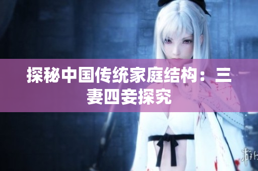 探秘中国传统家庭结构：三妻四妾探究