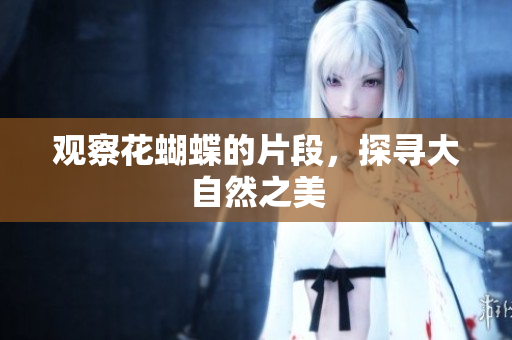 观察花蝴蝶的片段，探寻大自然之美