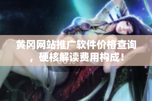 黄冈网站推广软件价格查询，硬核解读费用构成！