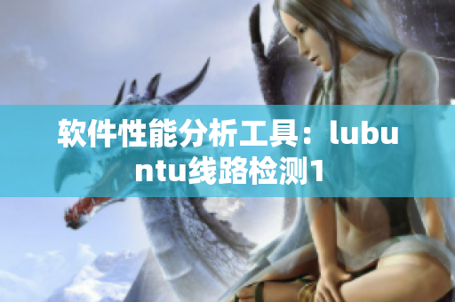 软件性能分析工具：lubuntu线路检测1