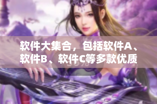 软件大集合，包括软件A、软件B、软件C等多款优质软件