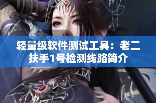 轻量级软件测试工具：老二扶手1号检测线路简介
