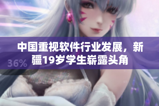 中国重视软件行业发展，新疆19岁学生崭露头角