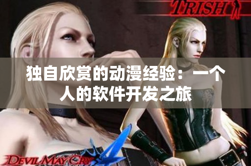 独自欣赏的动漫经验：一个人的软件开发之旅