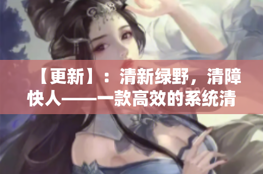 【更新】：清新绿野，清障快人——一款高效的系统清理软件