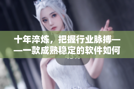 十年淬炼，把握行业脉搏——一款成熟稳定的软件如何打造？
