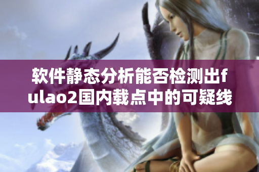 软件静态分析能否检测出fulao2国内载点中的可疑线路？