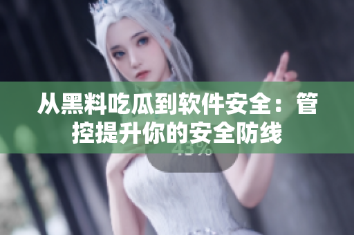 从黑料吃瓜到软件安全：管控提升你的安全防线