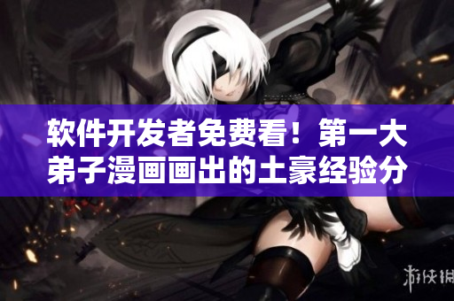 软件开发者免费看！第一大弟子漫画画出的土豪经验分享