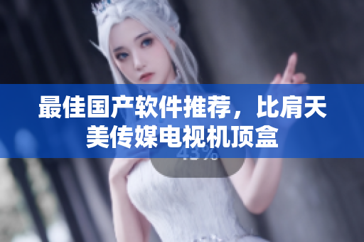 最佳国产软件推荐，比肩天美传媒电视机顶盒