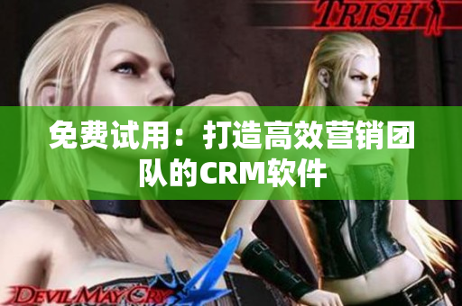 免费试用：打造高效营销团队的CRM软件