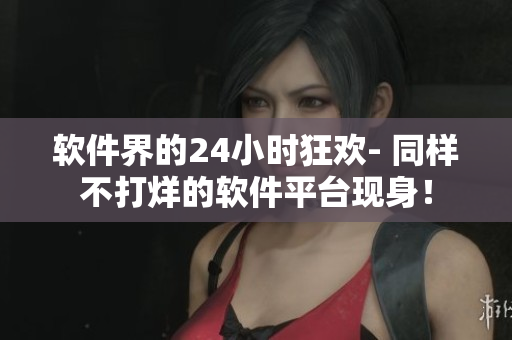 软件界的24小时狂欢- 同样不打烊的软件平台现身！