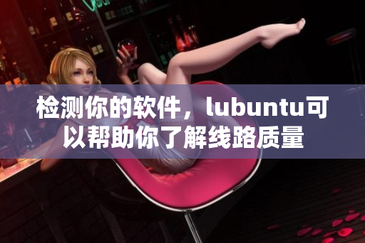检测你的软件，lubuntu可以帮助你了解线路质量