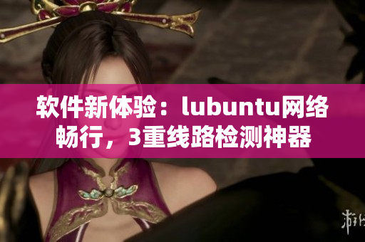 软件新体验：lubuntu网络畅行，3重线路检测神器