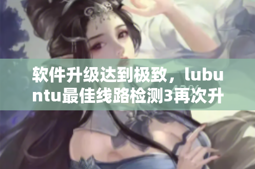 软件升级达到极致，lubuntu最佳线路检测3再次升级