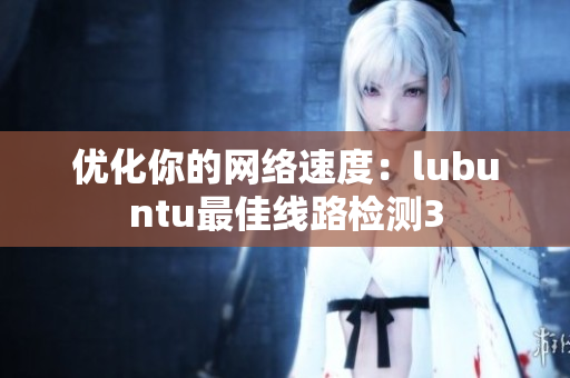 优化你的网络速度：lubuntu最佳线路检测3