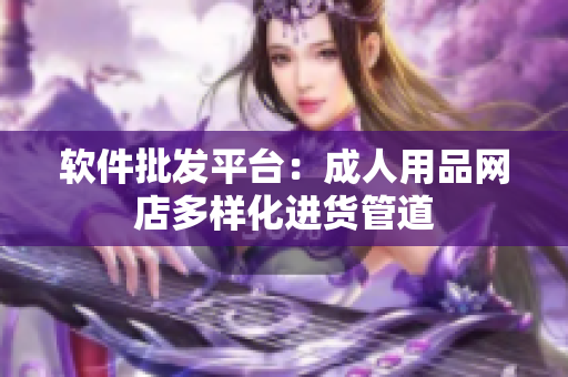 软件批发平台：成人用品网店多样化进货管道
