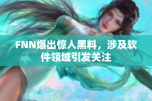 FNN爆出惊人黑料，涉及软件领域引发关注
