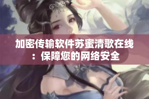 加密传输软件苏蜜清歌在线：保障您的网络安全