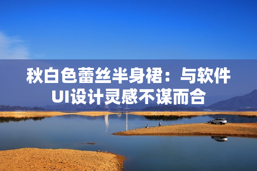 秋白色蕾丝半身裙：与软件UI设计灵感不谋而合