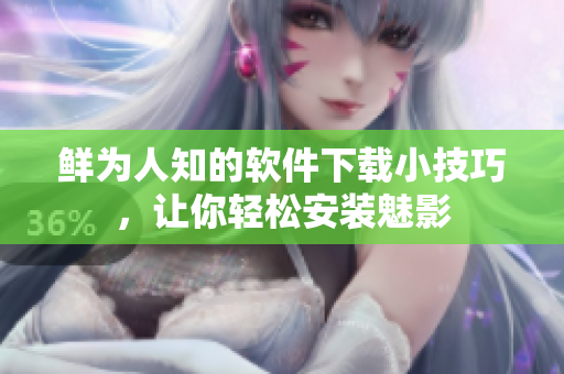 鲜为人知的软件下载小技巧，让你轻松安装魅影