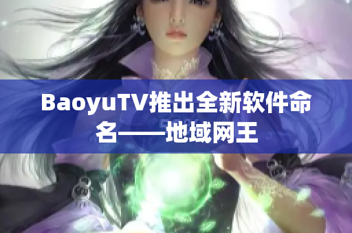 BaoyuTV推出全新软件命名——地域网王