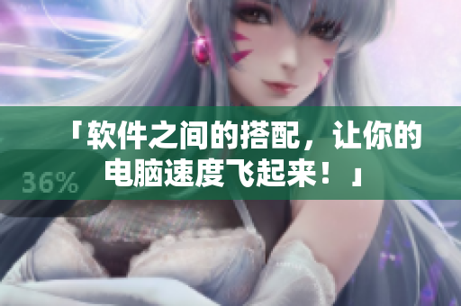 「软件之间的搭配，让你的电脑速度飞起来！」