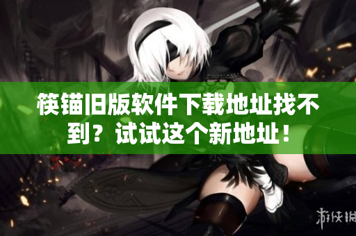 筷锚旧版软件下载地址找不到？试试这个新地址！