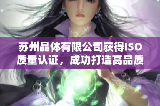 苏州晶体有限公司获得ISO质量认证，成功打造高品质软件