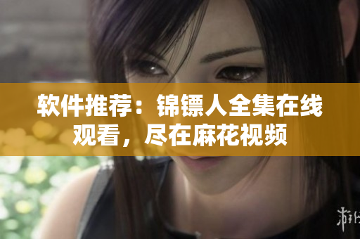 软件推荐：锦镖人全集在线观看，尽在麻花视频