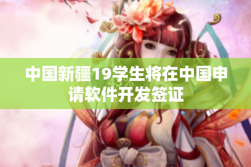 中国新疆19学生将在中国申请软件开发签证