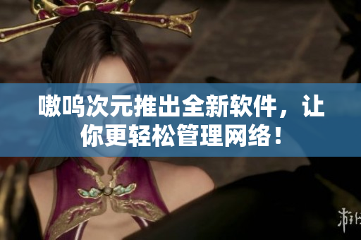 嗷呜次元推出全新软件，让你更轻松管理网络！