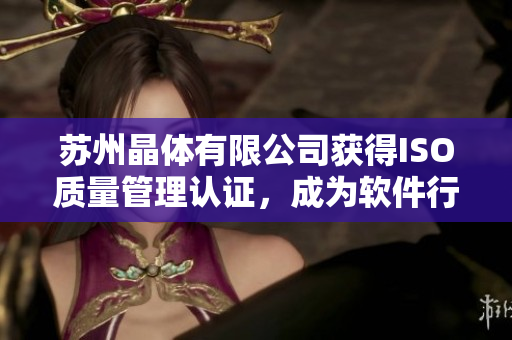 苏州晶体有限公司获得ISO质量管理认证，成为软件行业标杆