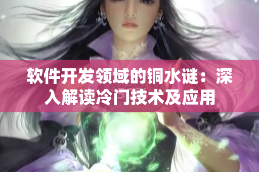 软件开发领域的铜水谜：深入解读冷门技术及应用