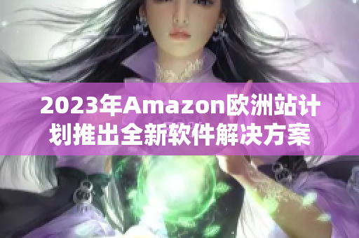 2023年Amazon欧洲站计划推出全新软件解决方案