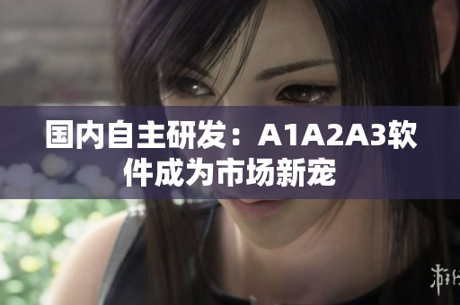 国内自主研发：A1A2A3软件成为市场新宠