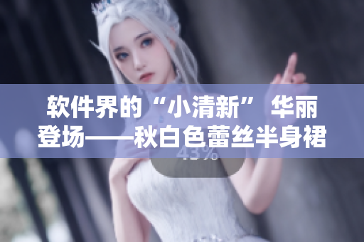 软件界的“小清新” 华丽登场——秋白色蕾丝半身裙