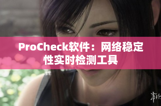 ProCheck软件：网络稳定性实时检测工具
