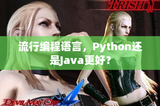 流行编程语言，Python还是Java更好？
