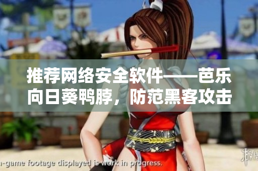 推荐网络安全软件——芭乐向日葵鸭脖，防范黑客攻击