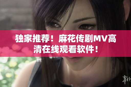 独家推荐！麻花传剧MV高清在线观看软件！